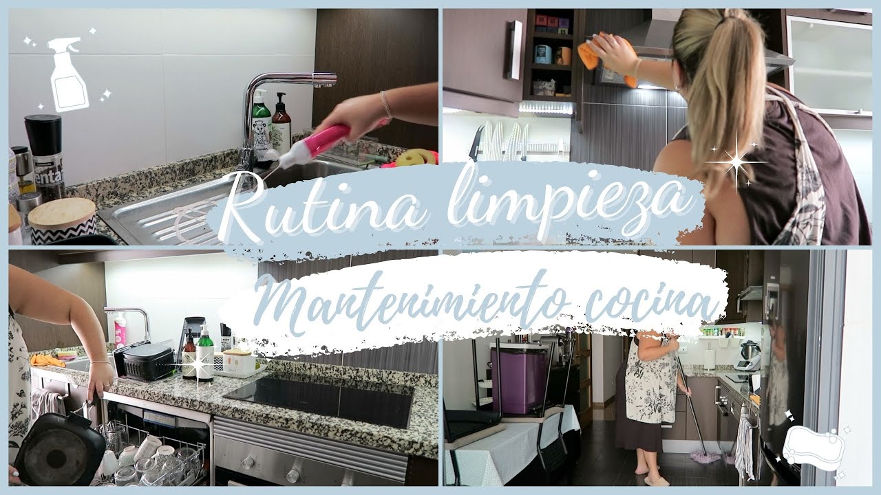 🧼 RUTINA DE MANTENIMIENTO DE LA COCINA 🧹| ¡LIMPIA CONMIGO!  ¡MOTÍVATE! 💪🏻