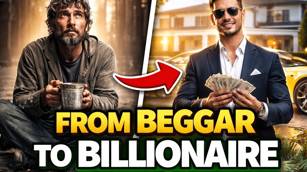From Beggar to Billionaire | The Inspiring Story of Never Giving Up#Motivation #SuccessStory 