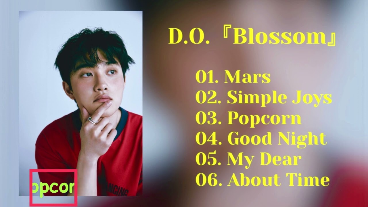 【EXO D.O. - 성장 BLOSSOM】 디오 Mini Album