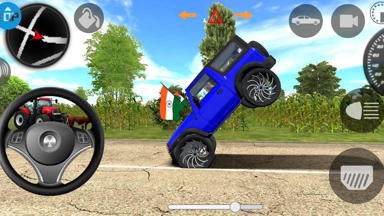 Modified Mahindra Thar😈Games:Indian Blue Thar (Gadi Wala Games) Car Game Android Game - #2026