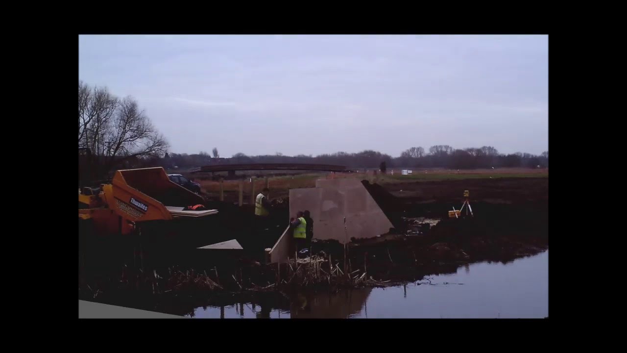 Artificial Sand Martin bank creation