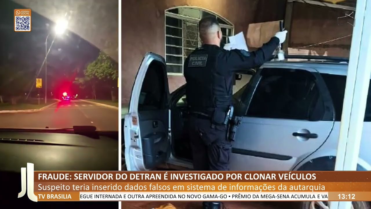 JL - Fraude: servidor do Detran é investigado por clonar veículos