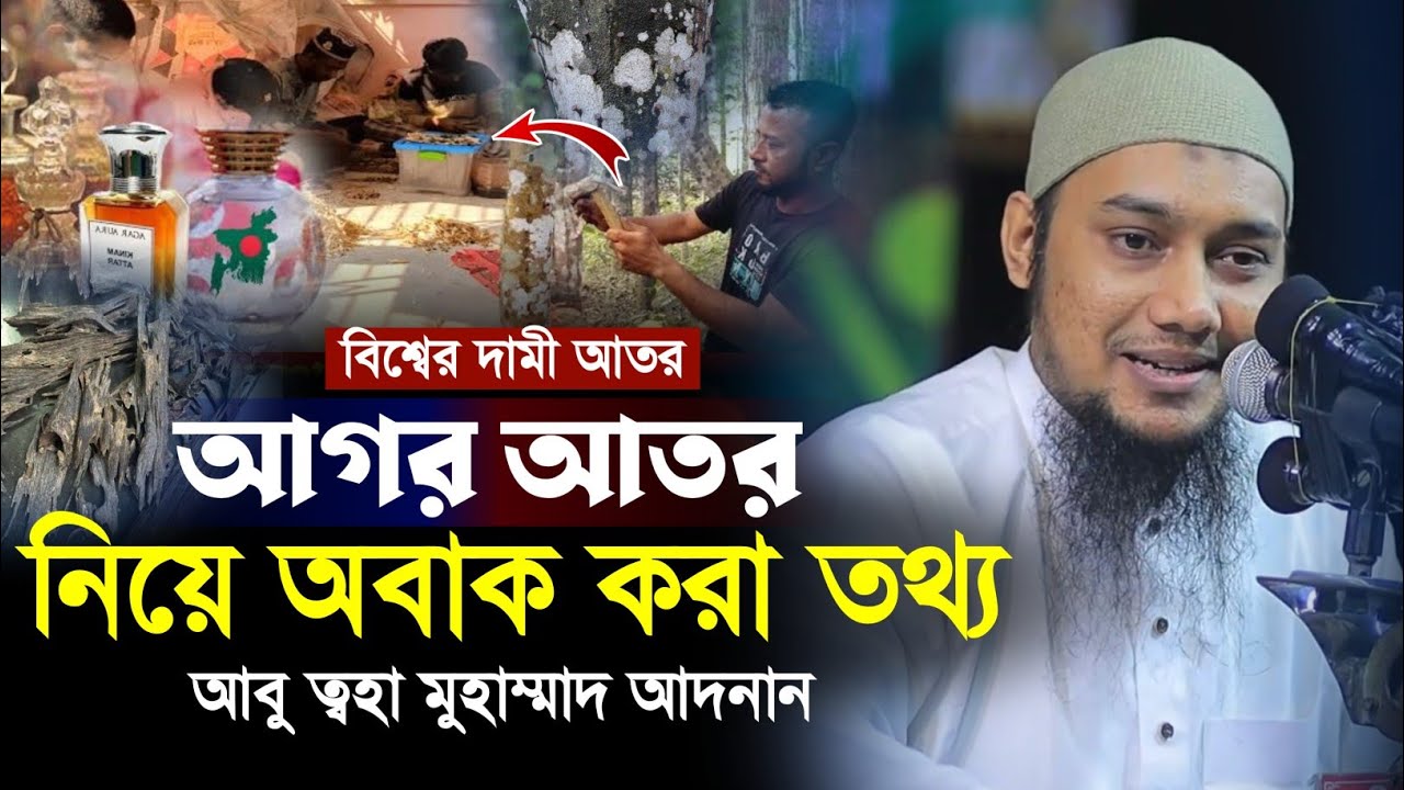 সিলেটের ঐতিহ্যবাহী আগর আতর নিয়ে অবাক করা তথ্য দিলেন || আবু ত্বহা মুহাম্মাদ আদনান || Abu Tawha Adnan