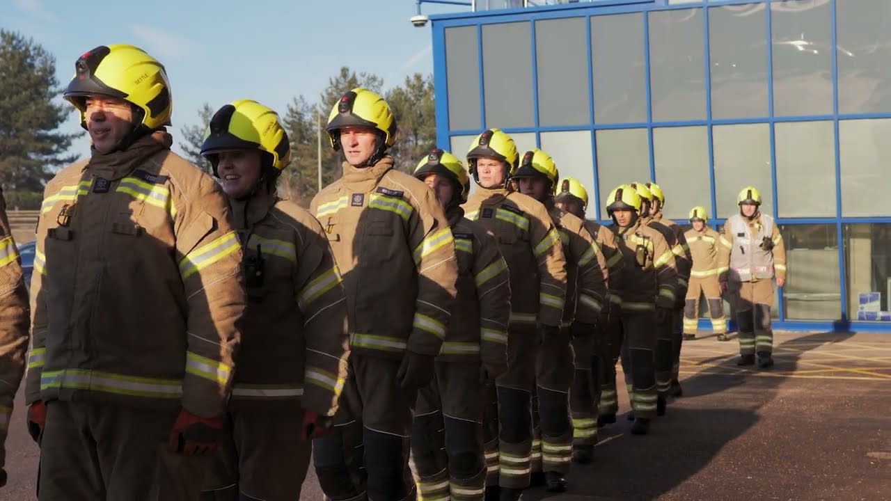 Buckinghamshire Fire & Rescue Service Pass Out Ceremony - Cohort 7
