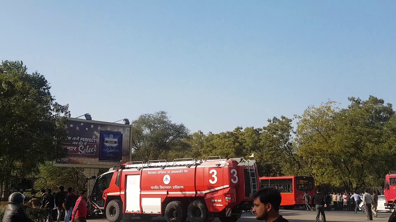 AIRPORT CRASH TENDER - FIRE BRIGADE | FIRE -ROSE GARDEN JAIPUR