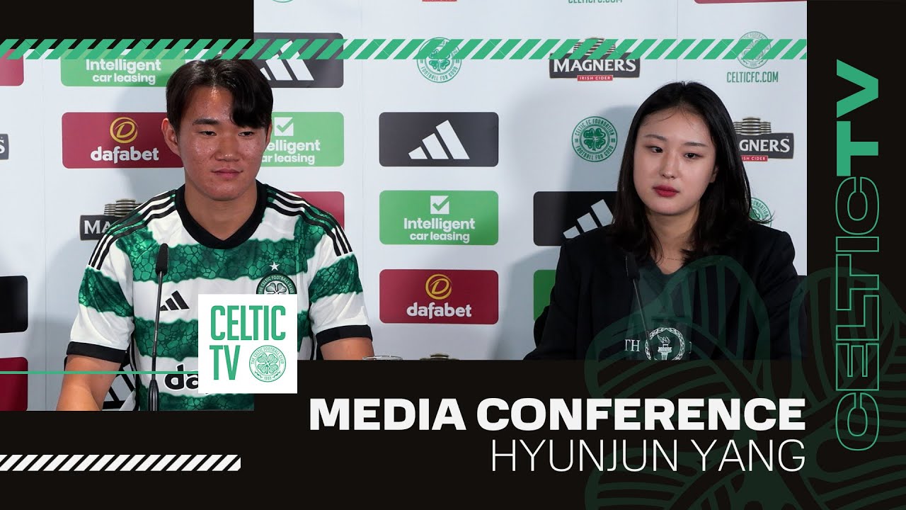 Full Celtic Media Conference: Hyunjun Yang (26/7/23)