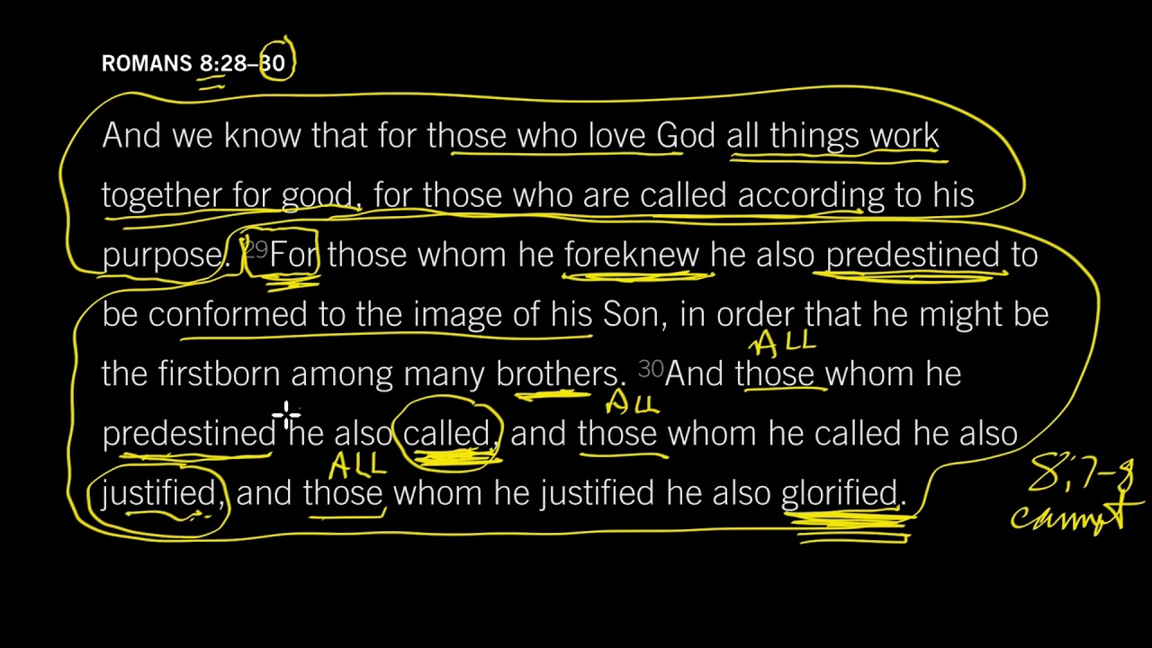 Romans 8:30 - Predestined, Called, Justified, Glorified [Episode 26]
