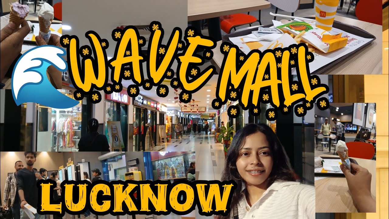 Come with me to explore Wave Mall in Lucknow! 🌊 #lucknow #wavemall #lohia #viralvideo #1millionviews