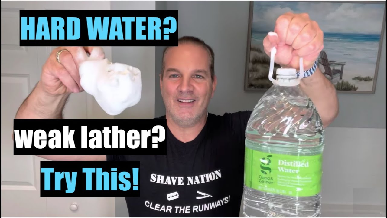 Hard Water? Weak Lather? Try This!