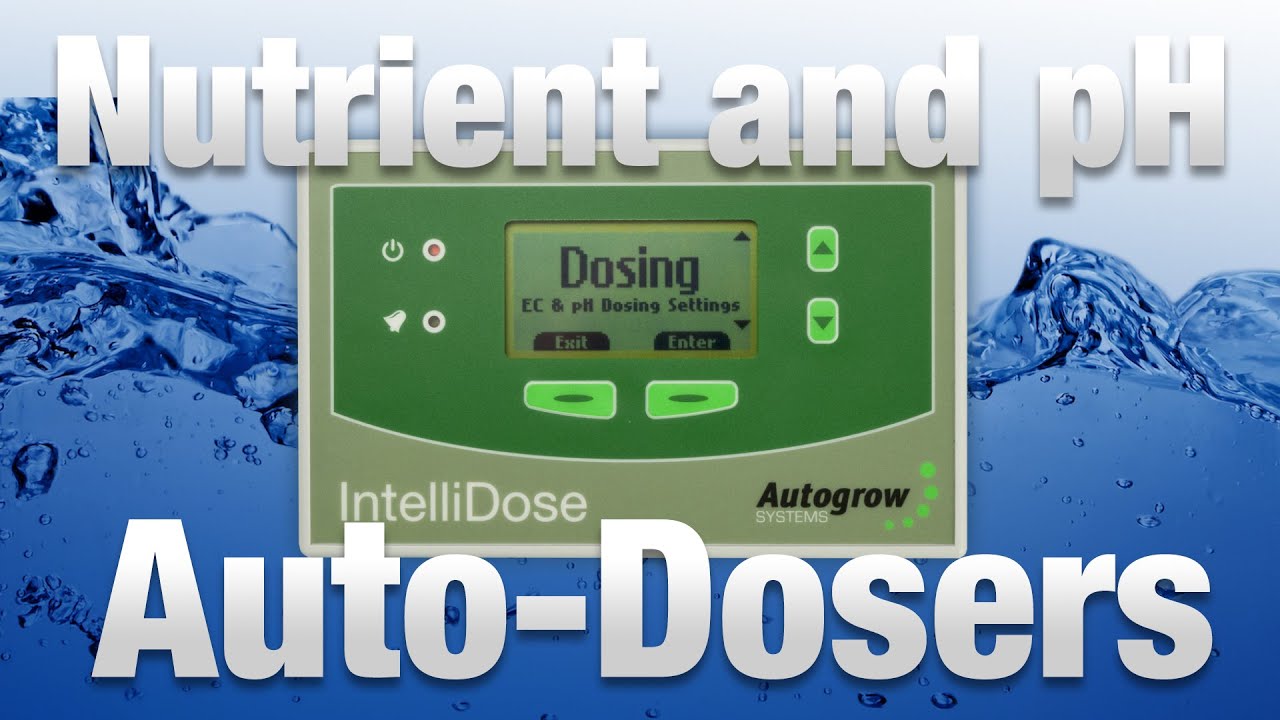 Nutrient and pH Auto-dosers for Hydroponic Gardens - Hydrobuilder.com