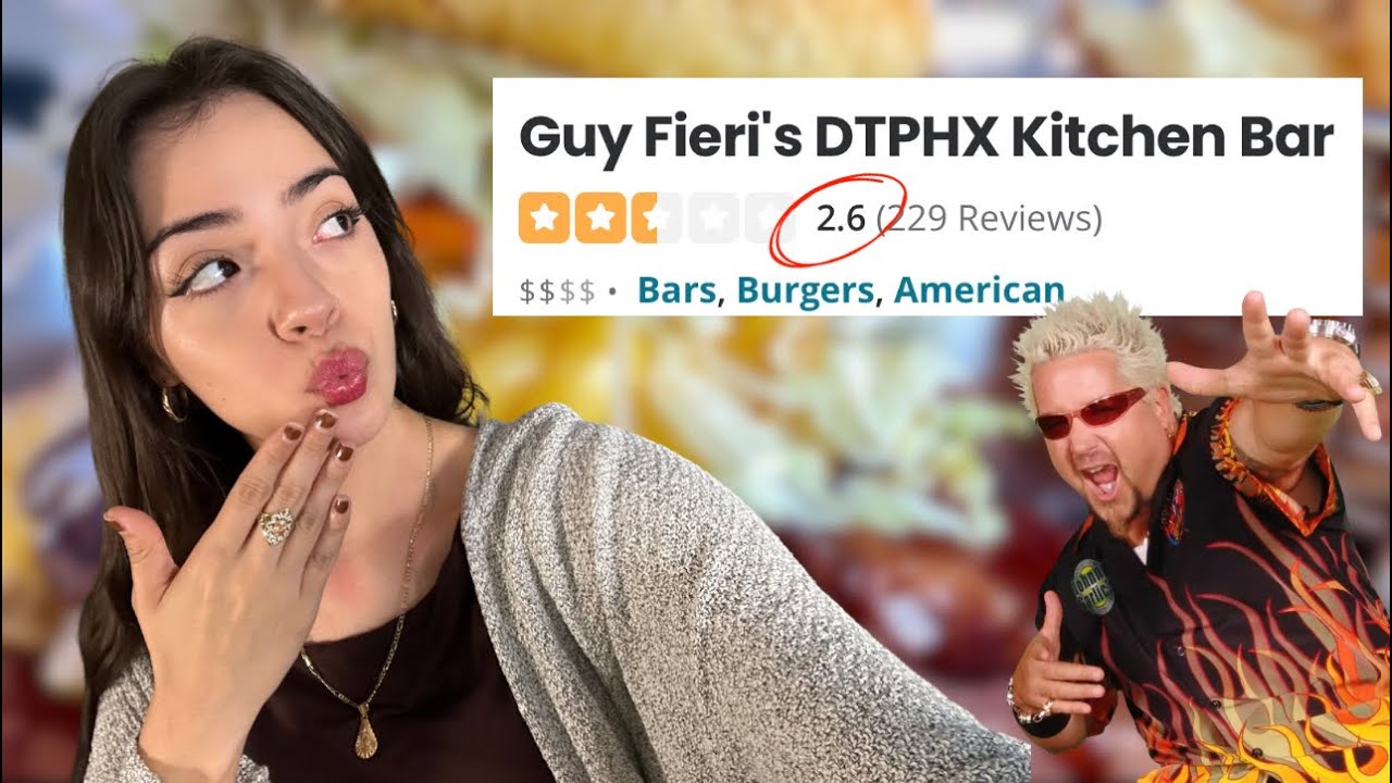 Trying Guy Fieri’s 2 star restaurant…
