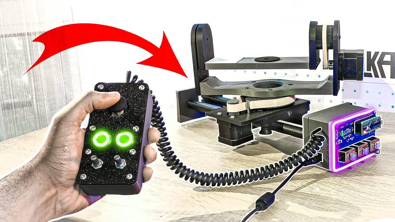 FABRIQUER UN BRAS ROBOTISÉ 3 AXES !!!