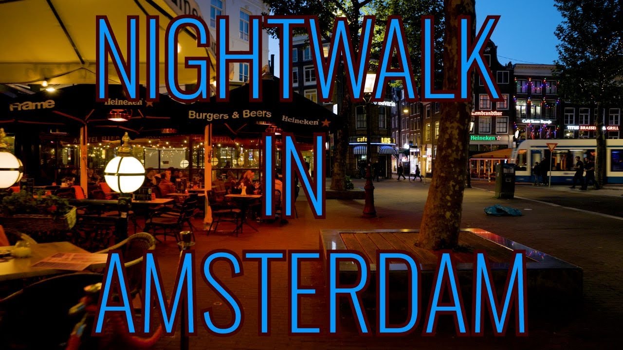 Amsterdam on the ordinary day 4K