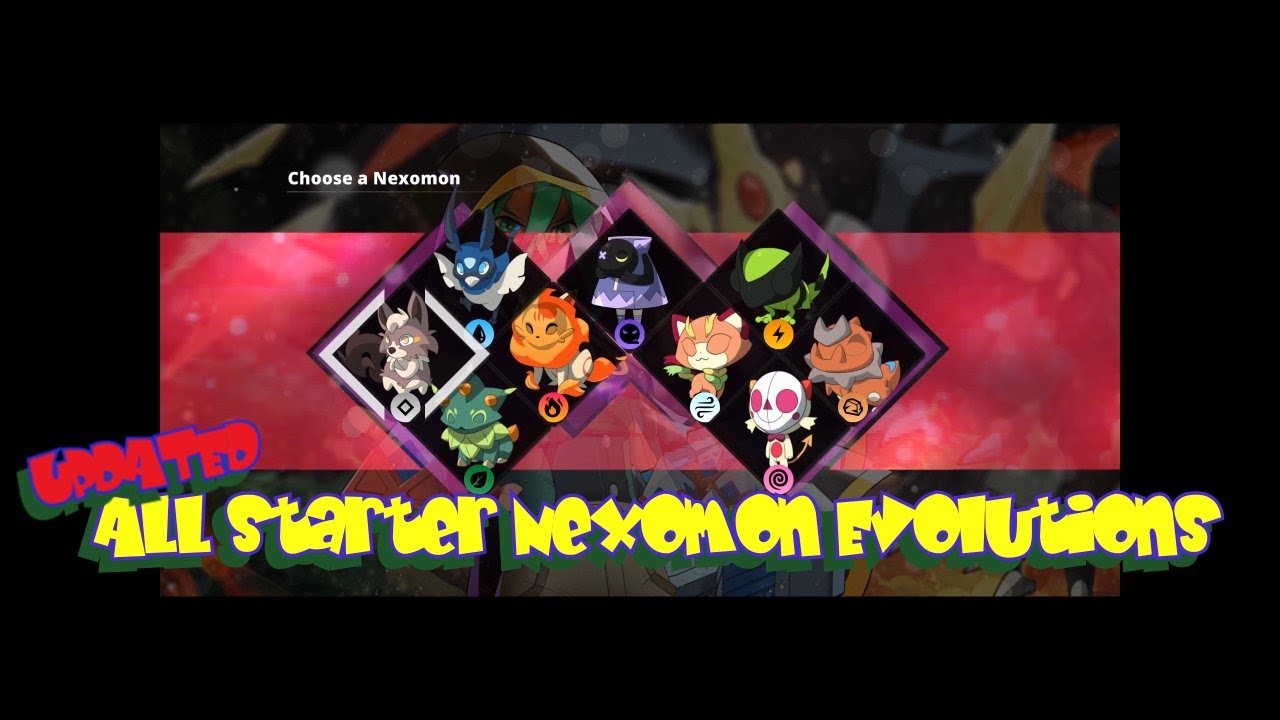 Nexomon:Extinction - *NEW* All Starter Nexomon Evolutions (First and FInal Forms).