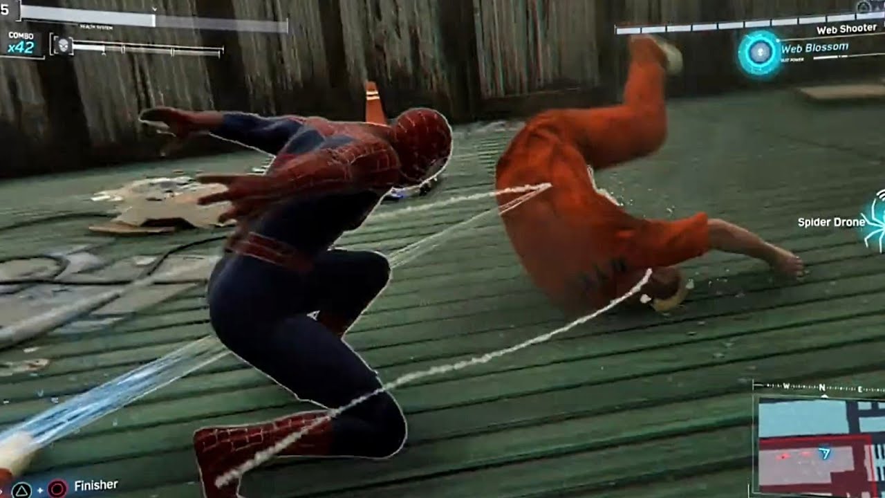 Marvel's Spider-Man_Prisoner Camp takedown.