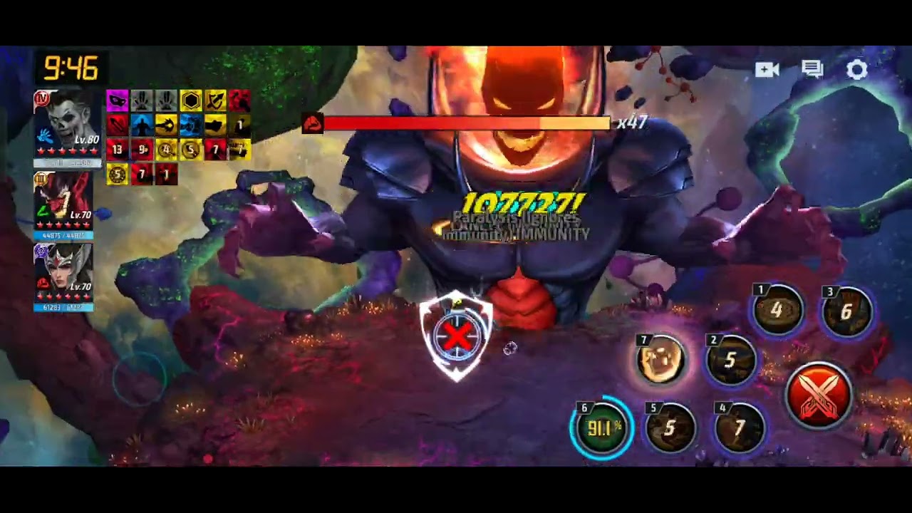 Dr strange (10% pierce) mighty rage gbr test marvel future fight #gameplay #mff #marvel #trending