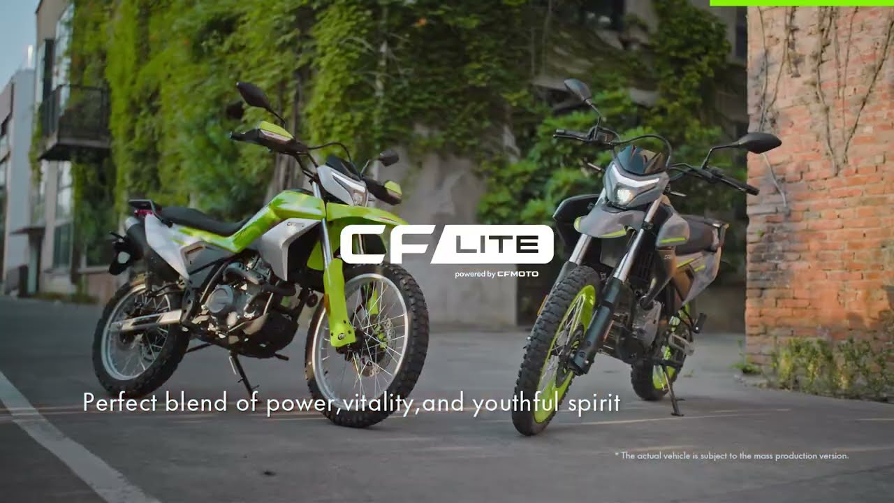 Unleash the future of riding with the CFLITE 250 Dual#NewBike #ridewithstyle #motorcycle #cflite