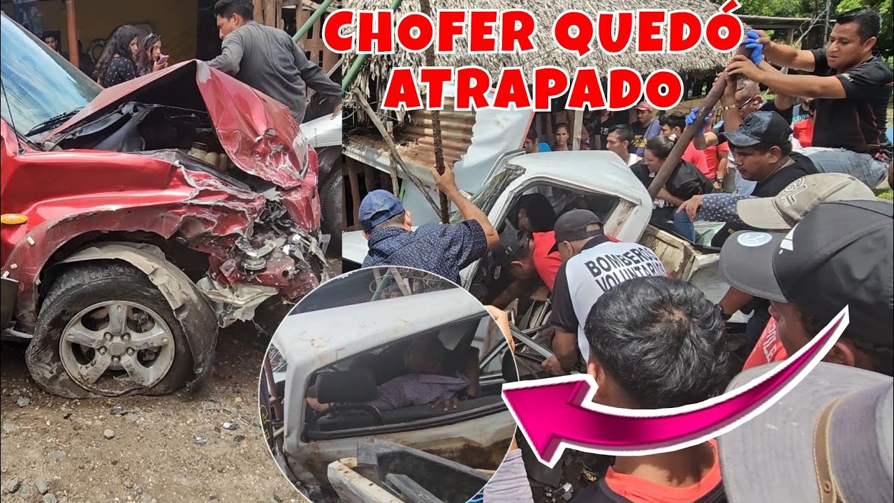 Última Hora 🚨 Terrible 4ccident3 En Nueva Concepción😭1 Persona Quedó Atrapado Y Nadie Puede Sacarlo