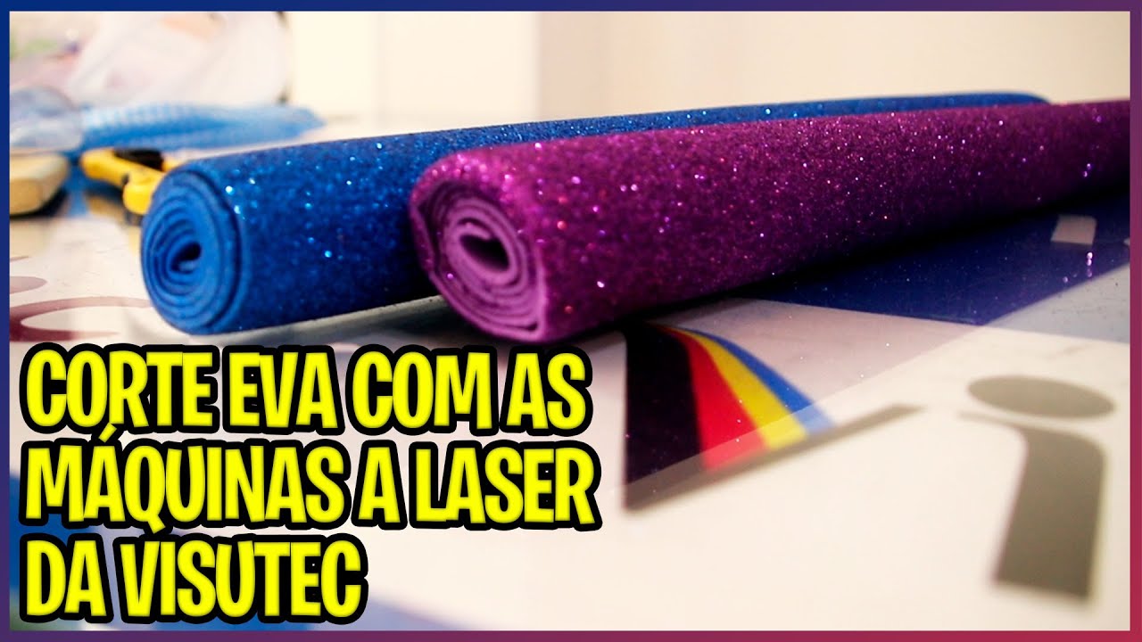 Como cortar EVA na Visutec