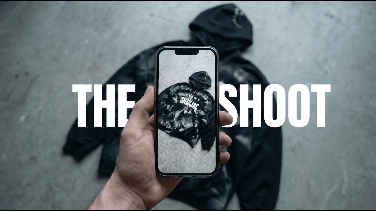 Как я фотографирую свой бренд одежды (ИИ + iPhone)