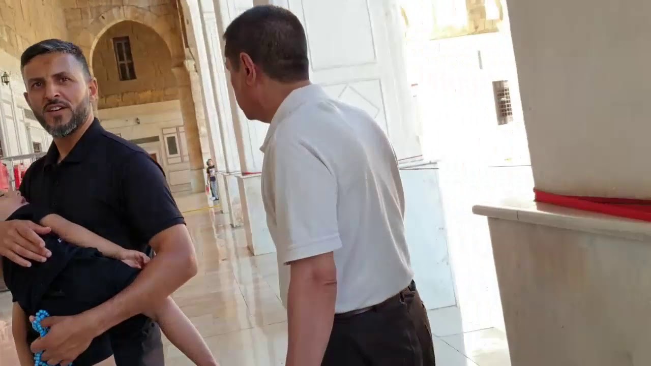 رآس الحسين ع في الجامع الاموي بدمشق