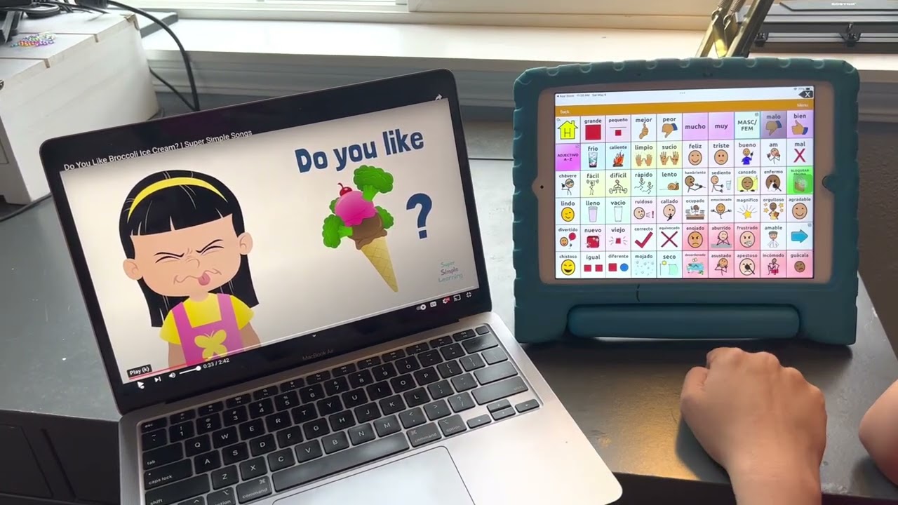 Spanish Bilingual AAC  modeling