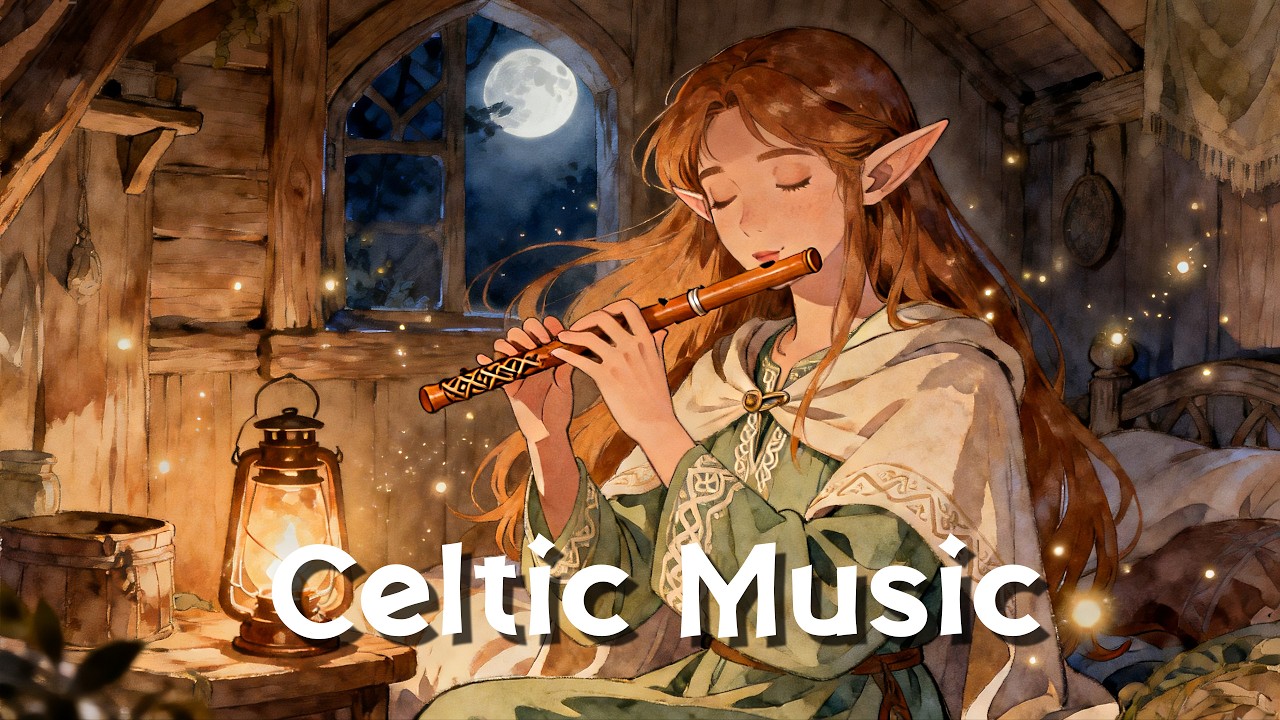 🌙✨ Celtic Music – Dreaming Under the Stars / Peaceful Lullaby for Sleeping
