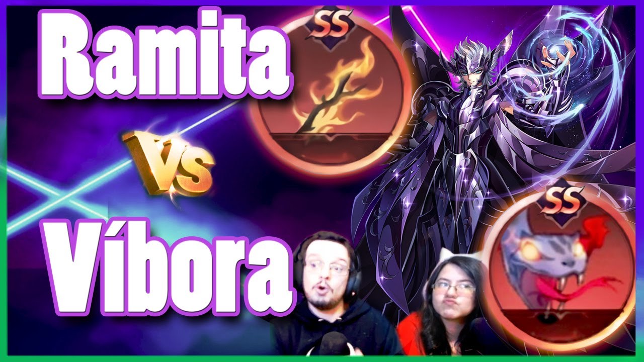 Thanatos: VIBORA o RAMITA, daño verdadero o perforación Saint Seiya Awakening