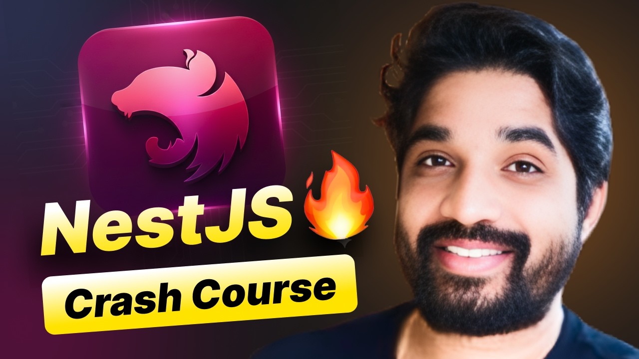 Nest.js Crash Course 2025 🚀| Build an Auth System 🔐 Step by Step for Beginners in Hindi | Day 27/100