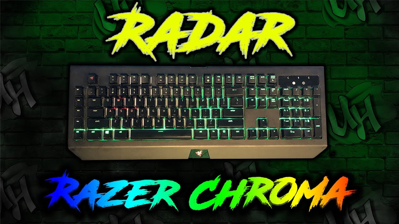 Radar keyboard lighting | Razer Synapse 3