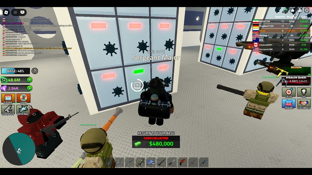 RAIDING The SECRET UNDERWATER VAULT In Military Tycoon
