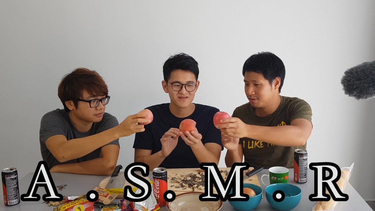 ASMR 食物和零食 ft. Dennis 和尚进