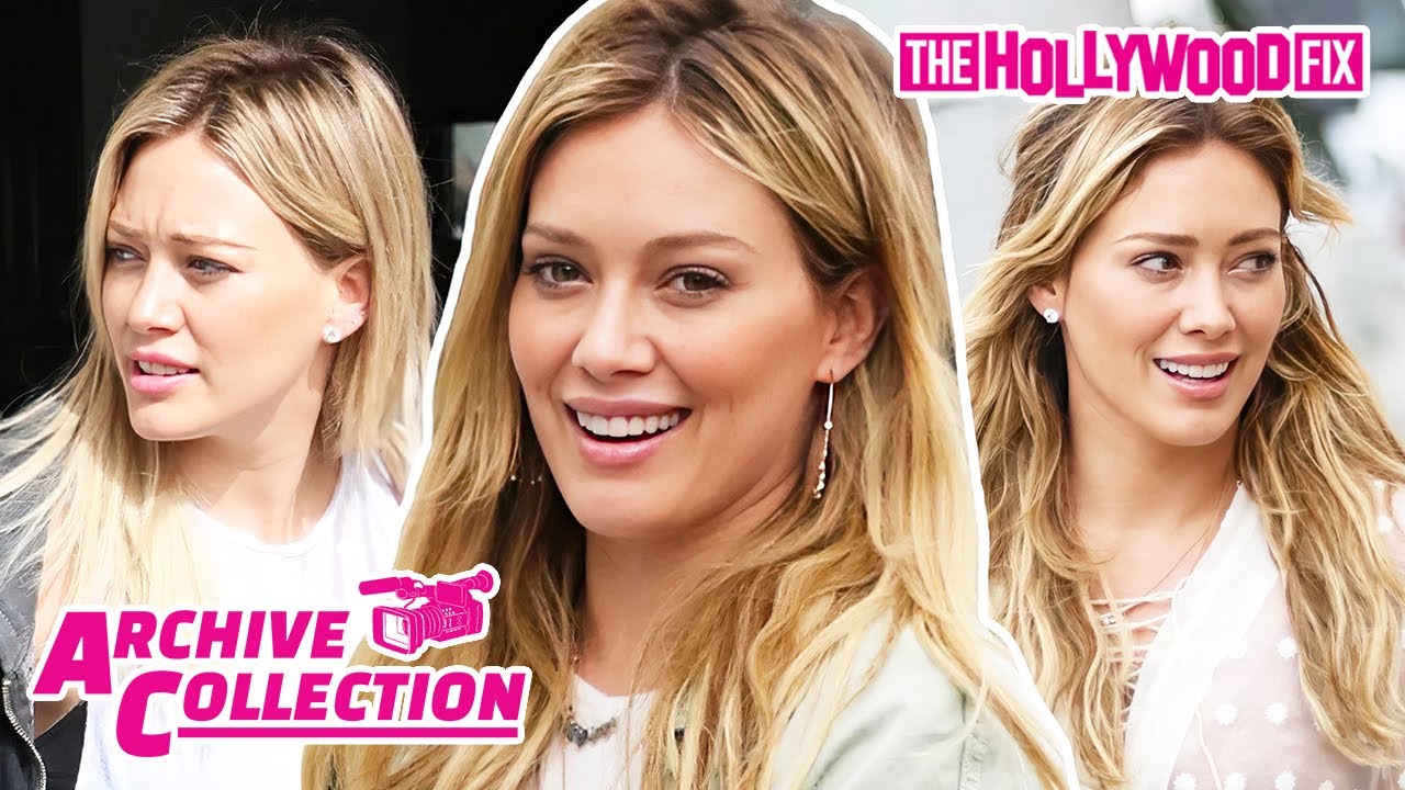 Hilary Duff Paparazzi Video Compilation: TheHollywoodFix Archive Collection 12.27.2015
