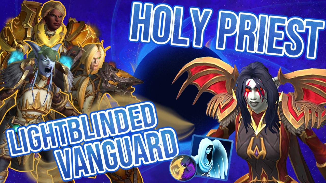 Mythic Lightblinded Vanguard Kill! Holy Priest POV
