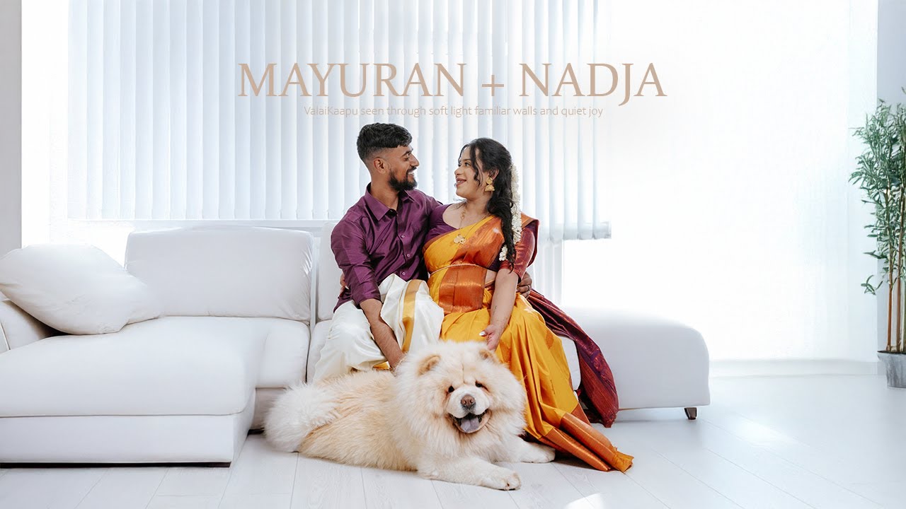 Valaikapu Diaries | A Study in Soft Light with Mayuran & Nadja | YR Productions