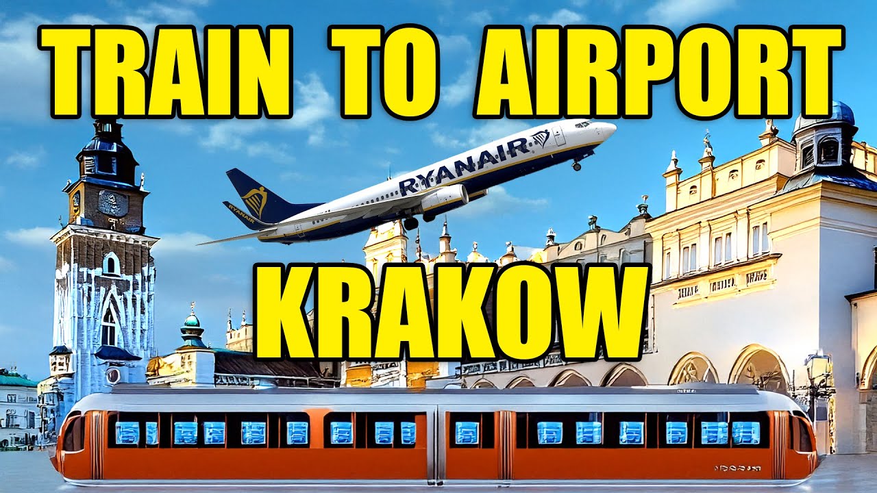 Как добраться из Старого города Кракова в аэропорт на поезде, действительно дёшево