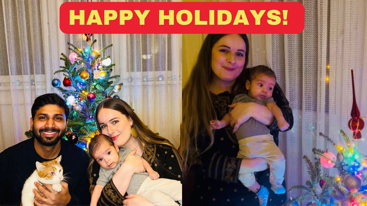 Первое Рождество и Новый год с нашим малышом🎄👶 | Венгерско-индийский семейный видеоблог🇭🇺🇮🇳