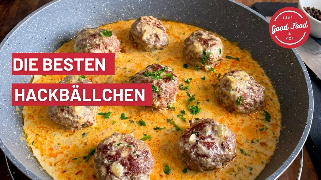 So hast du Hackb&auml;llchen bestimmt noch NICHT gegessen ❗️| Einfaches Hackfleisch -Rezept 