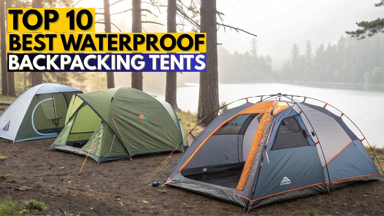 Top 10 Best Waterproof Backpacking Tents in 2026