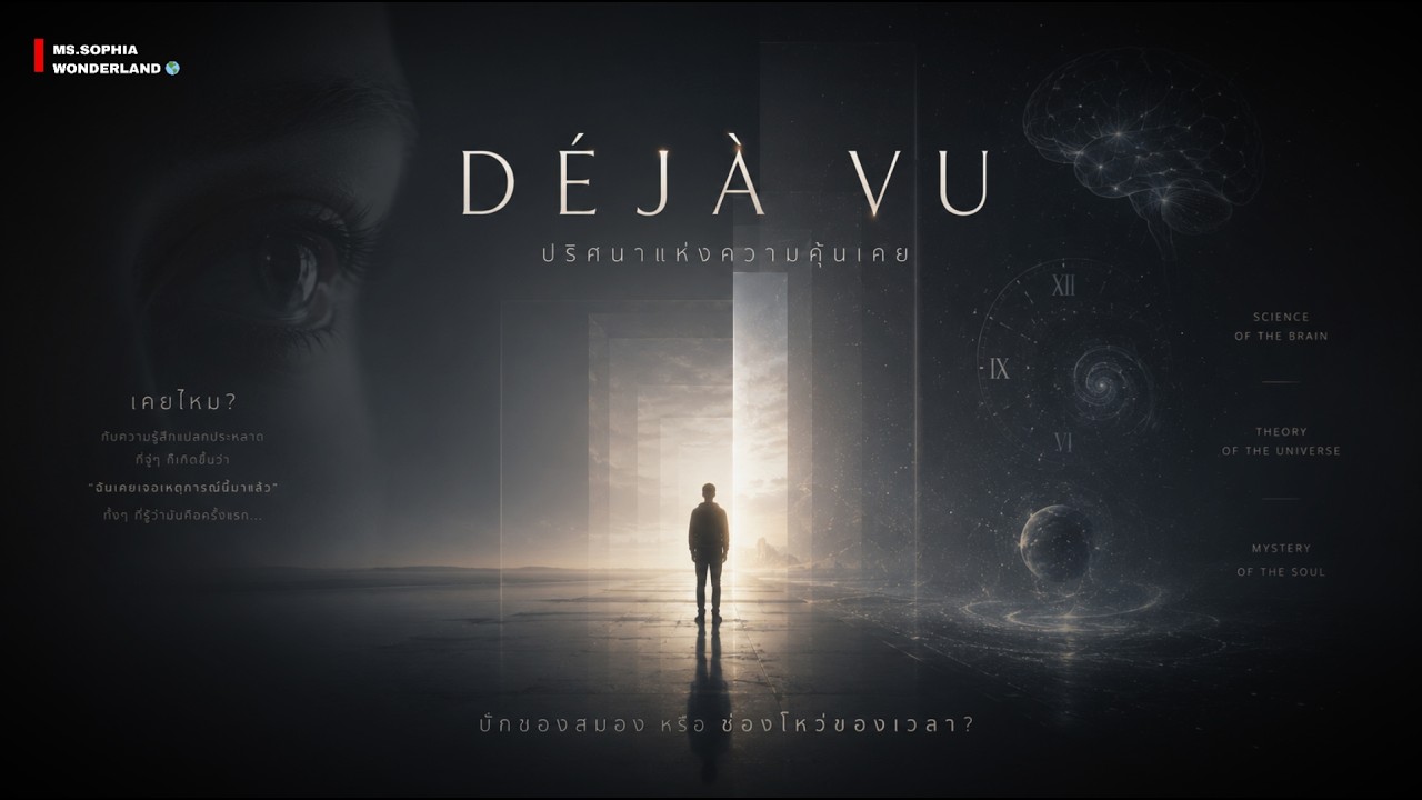 🗝️ไขปริศนา Déjà vu: สมองของคุณกำลัง 