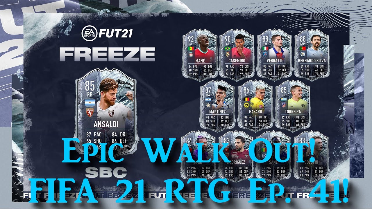 Redeeming Our Icon Swaps Packs! FIFA 21 RTG Episode 41!