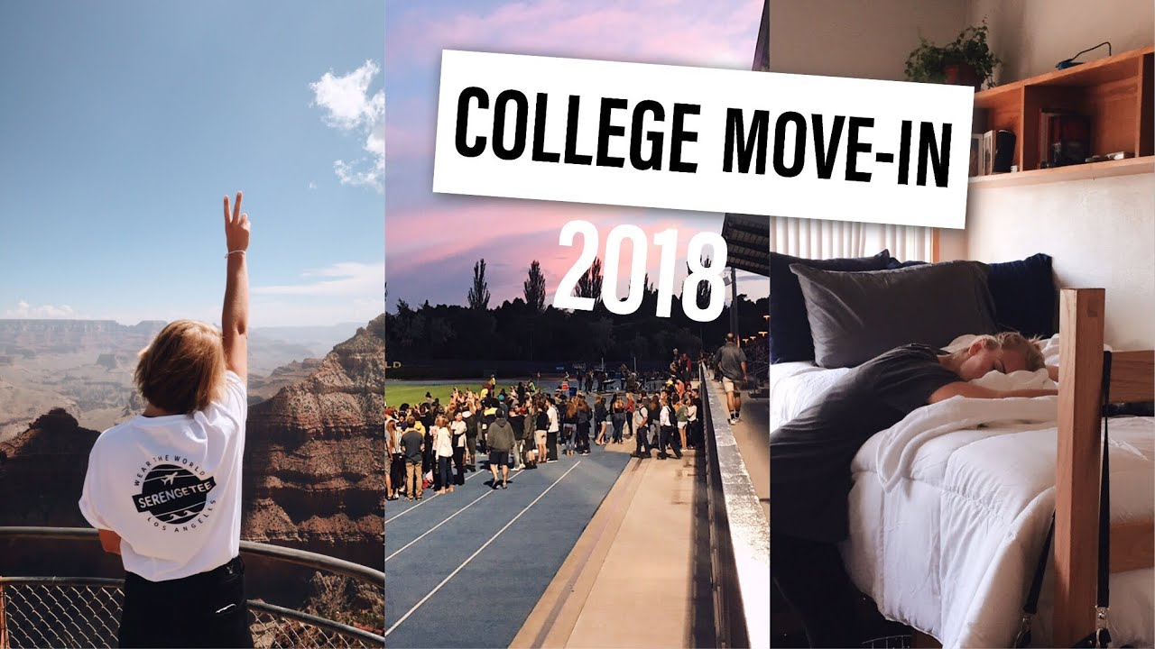 COLLEGE MOVE IN | NORTHERN ARIZONA UNIVERSITY 2018