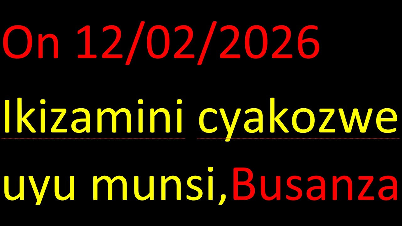 12 02🚨AMATEGEKO Y’UMUHANDA🚨IBIBAZO N’IBISUBIZO🚨🚔🚨BY’IKIZAMI CYA PROVISOIR  CYAKOZWE UY MUNSI 2026