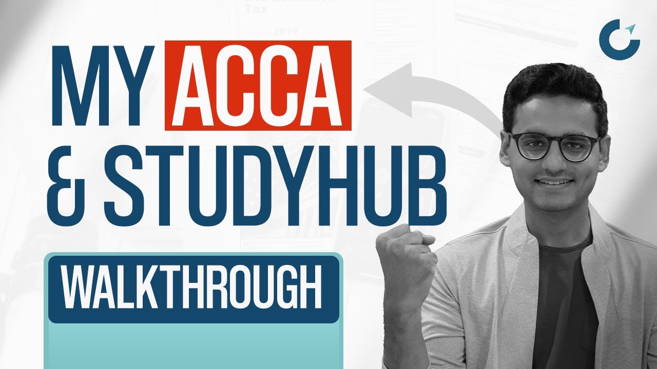 myACCA & Studyhub Walkthrough | Complete Guide for ACCA Students | Dipan Sir | Career Compass ACCA