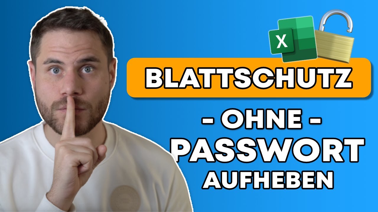JEDE Tabelle OHNE Passwort entsperren 🔓 Blattschutz einfach aufheben
