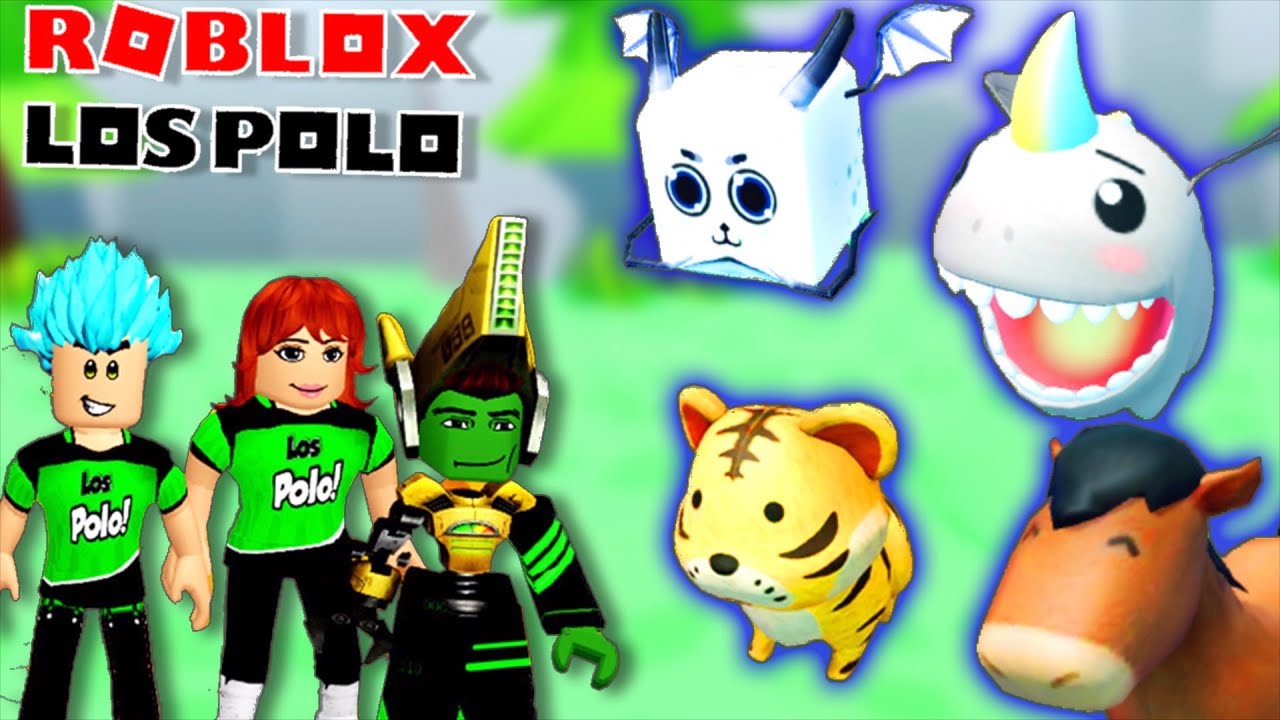 Coleccionamos MASCOTITAS felices y las fusionamos en Collect all pets ROBLOX