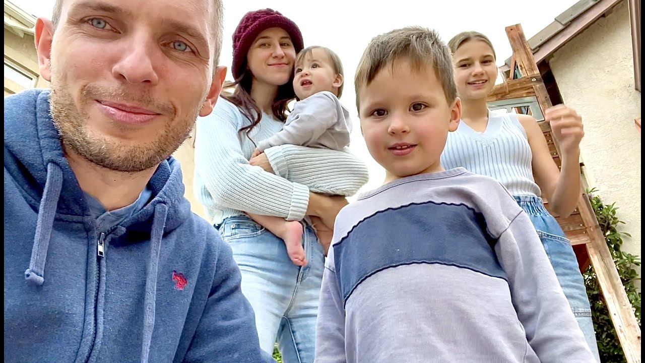 We TURNED OUR Backyard into a PLAYGROUND - The Protsenko Family