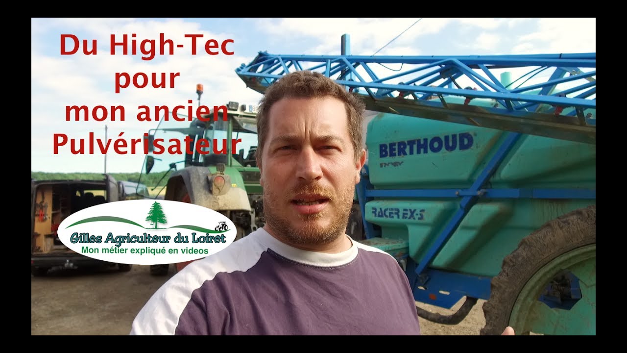 Du High-tech pour mon tracteur et mon ancien pulvérisateur ! Une coupure Trimble