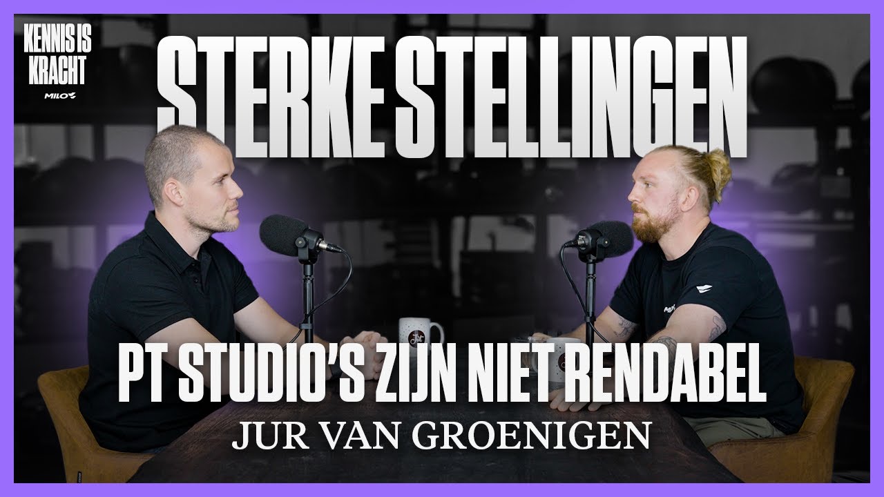 73: Sterke stellingen | PT studio&rsquo;s zijn niet rendabel met Jur van Groeningen