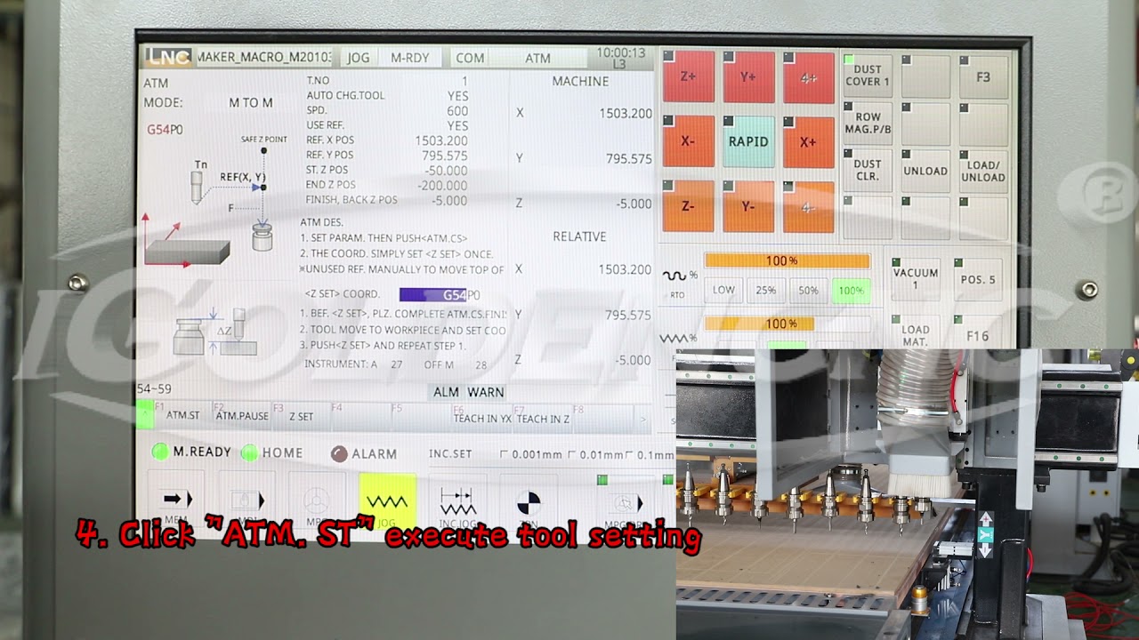 How to set the workpiece origin of Z axis  如何设置工件Z轴原点